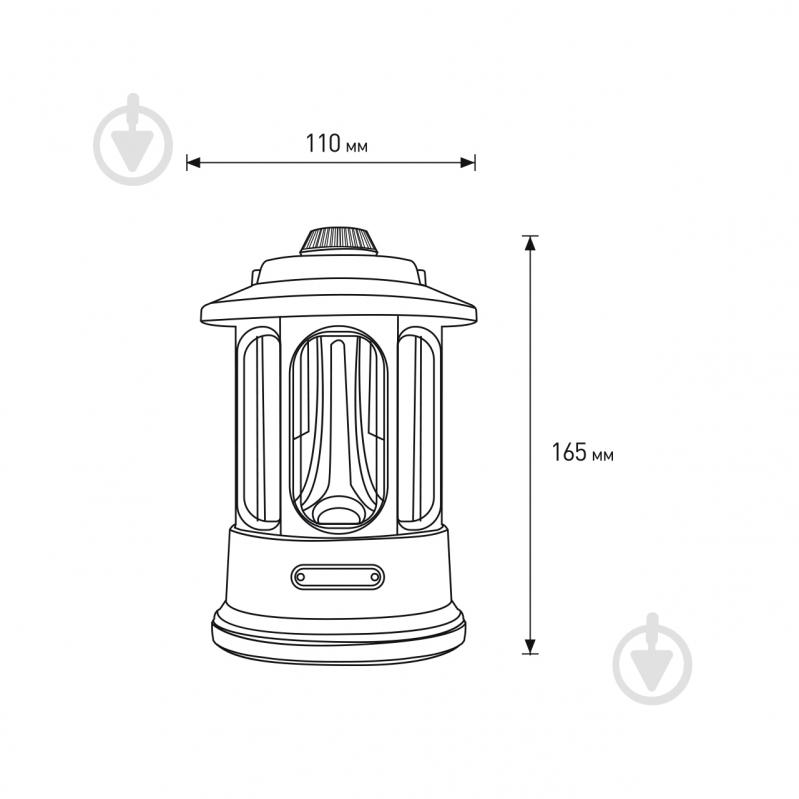 Ліхтар для кемпінгу Eurolamp CL-6W (white) - фото 4