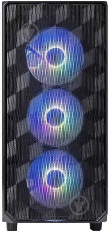 Корпус PrologiX E120 Tempered Glass&Mesh Black - фото 9