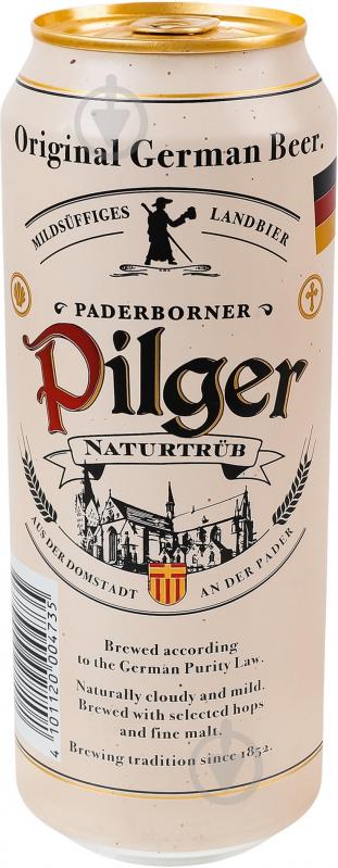 Пиво Paderborner світле Pilger 0,5 л - фото 2