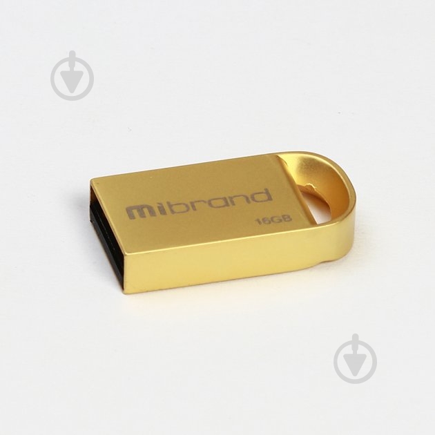 Флеш-память USB Mibrand LYNX 16 ГБ USB 2.0 gold (MI2.0/LY16M2G) - фото 2