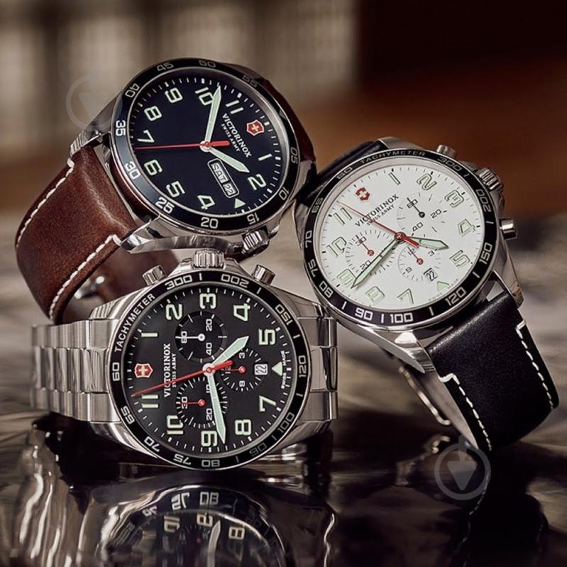 Наручные часы Fieldforce Victorinox silver (V241855) - фото 5