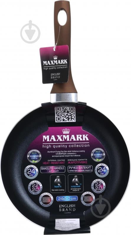 Сковорода Maxmark 24 см MK-FP3024 - фото 5