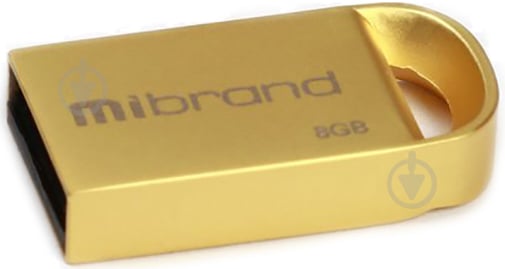 Флешпам'ять USB Mibrand LYNX 8 ГБ USB 2.0 gold (MI2.0/LY8M2G) - фото 1