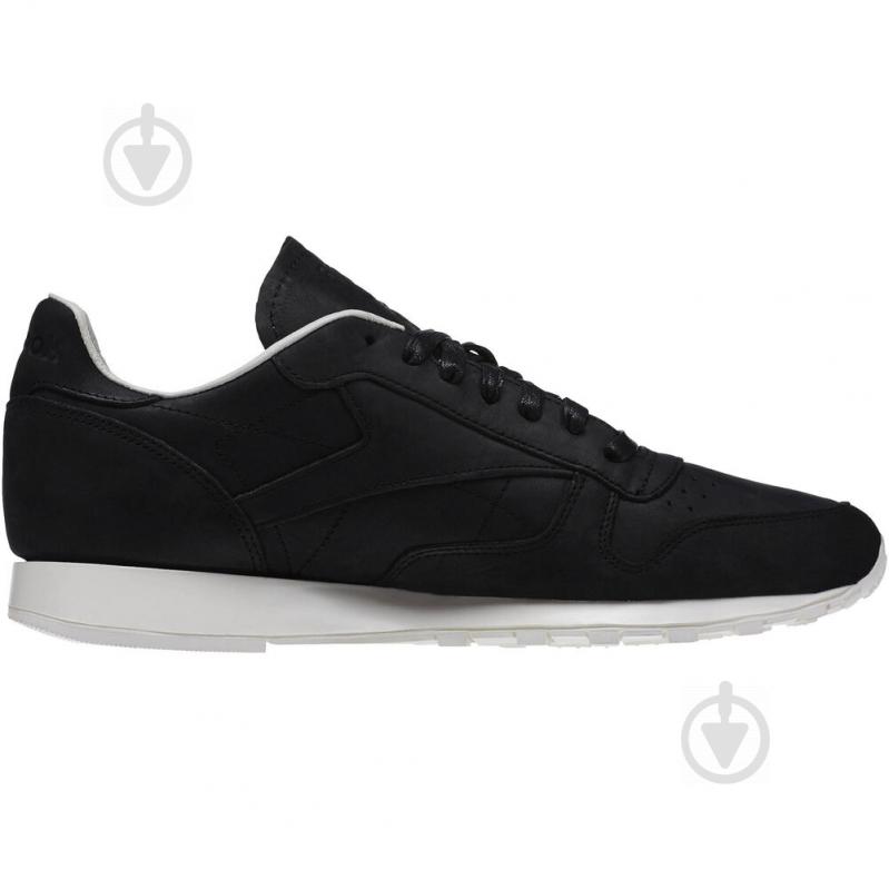 Кроссовки мужские демисезонные Reebok CL LTHR LUX PW V68685 р.41 черные - фото 3