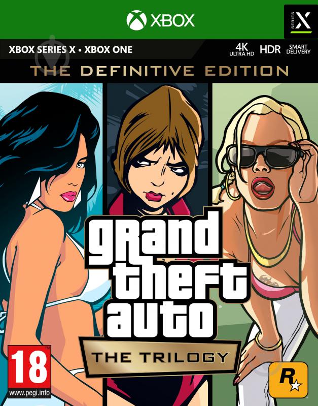 Игра Xbox ONE Grand Theft Auto: The Trilogy – The Definitive Edition [Blu-Ray диск] - фото 1