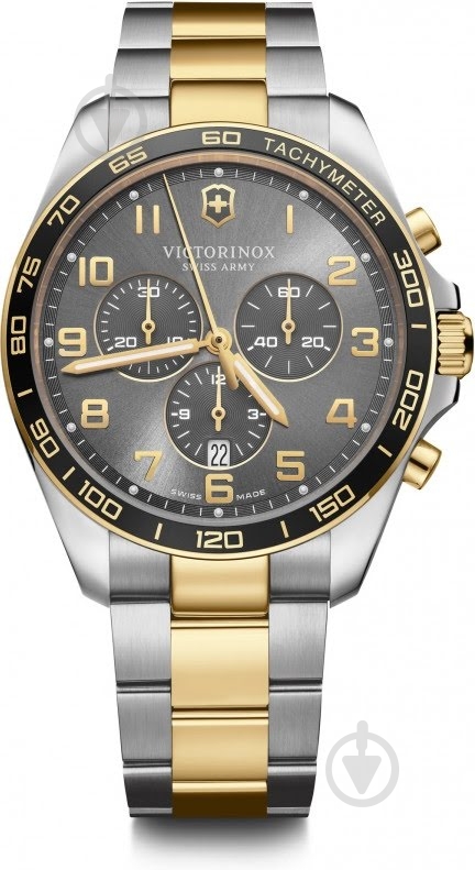 Наручные часы Fieldforce Victorinox silver/gold (V241902) - фото 1