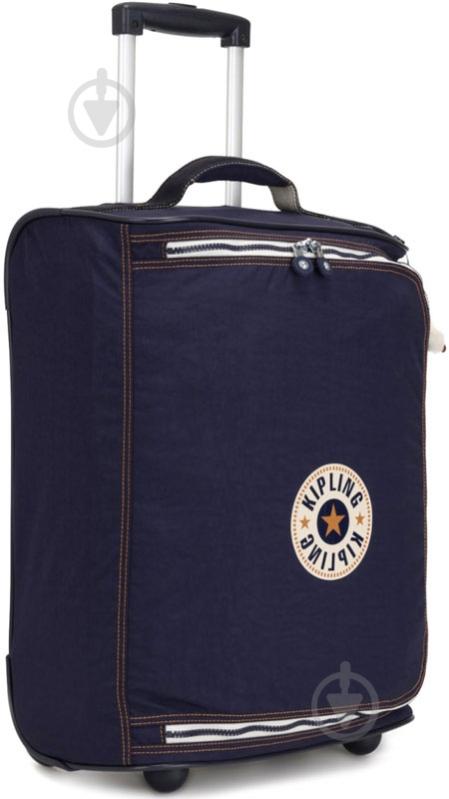 Чемодан Kipling Teagan XS 33 л синий K1538417Z - фото 1