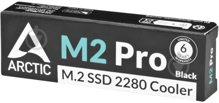 Радиатор Arctic для SSD Arctic M2 Pro Black (ACOTH00001A) - фото 9