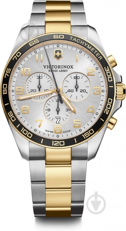 Наручные часы Fieldforce Victorinox silver/gold (V241903) - фото 1