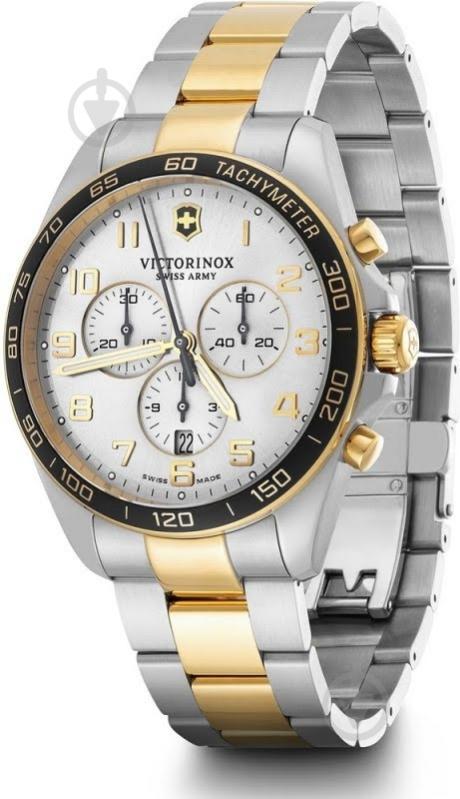 Наручные часы Fieldforce Victorinox silver/gold (V241903) - фото 4