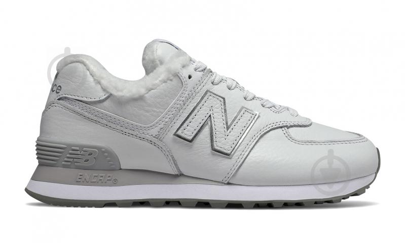 Кроссовки New Balance WL574RMT р.7,5 белый - фото 1