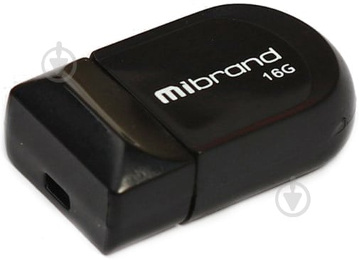 Флеш-память USB Mibrand Scorpio 16 ГБ USB 2.0 black (MI2.0/SC16M3B) - фото 1