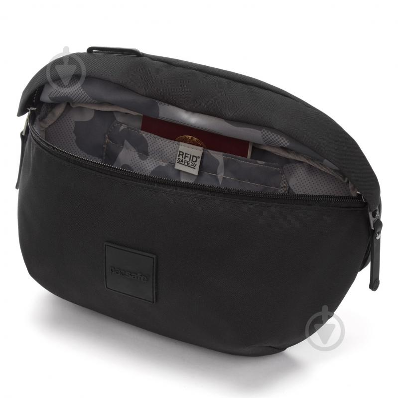 Сумка через плече Pacsafe Go Anti-Theft Sling Pack 35100100 2,5 л чорний - фото 6