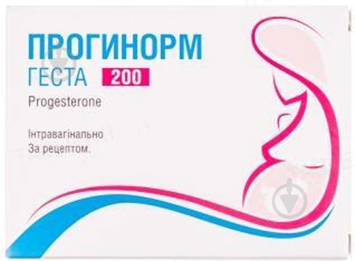 Прогинорм М'як. №30 (15х2) капсулы 200 мг - фото 1 Прогинорм М'як. №30 (15х2) капсулы 200 мг - фото 1