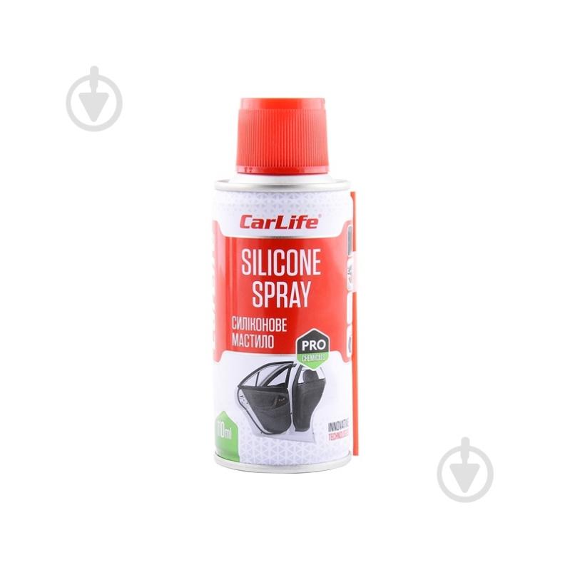 Силиконовое масло CarLife SILICONE SPRAY CF110 110 мл - фото 1 Силиконовое масло CarLife SILICONE SPRAY CF110 110 мл - фото 1