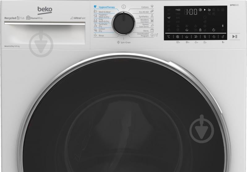 Стиральная машина с сушкой Beko B5DF T 59447 W - фото 4