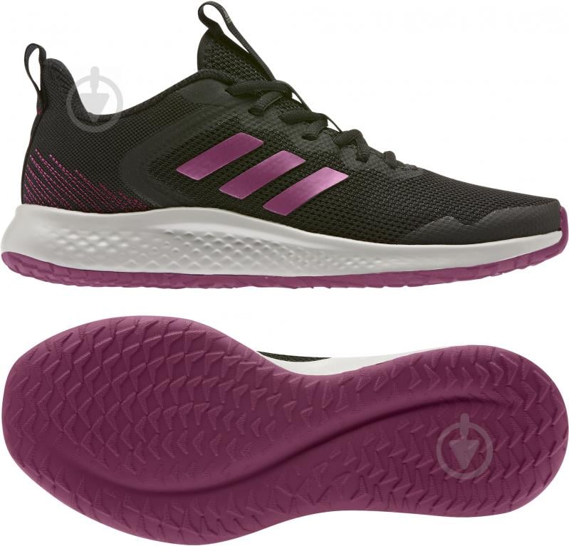 Кросівки жіночі літні Adidas FLUIDSTREET FW9565 р.37 1/3 чорні - фото 10