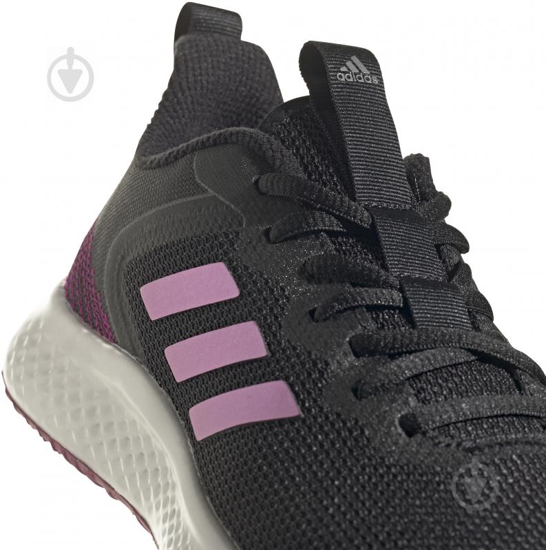 Кроссовки женские летние Adidas FLUIDSTREET FW9565 р.38 черные - фото 3