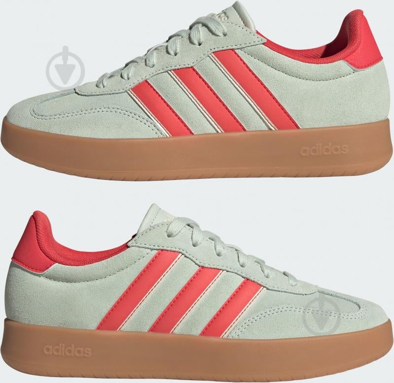 Кросівки жіночі демісезонні Adidas BARREDA JP7109 р.40 зелені - фото 5
