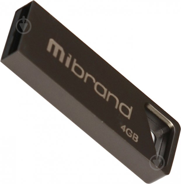 Флешпам'ять USB Mibrand Stingray 4 ГБ USB 2.0 grey (MI2.0/ST4U5G) - фото 1