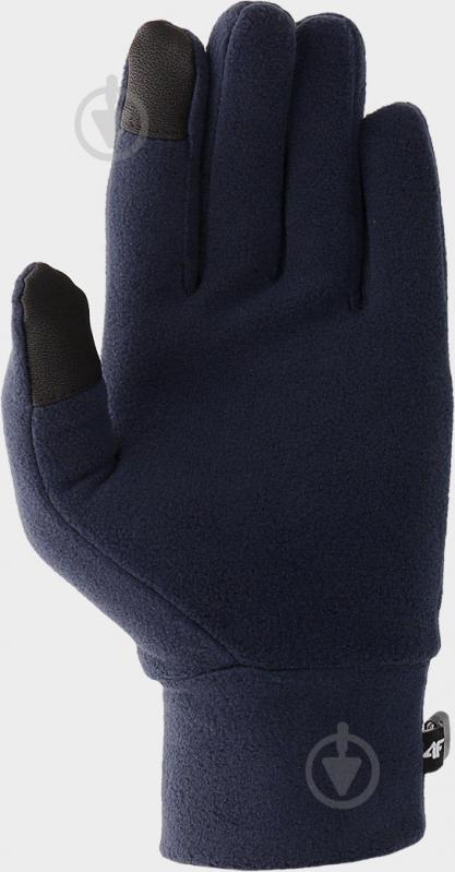 Варежки 4F GLOVES CAS U038 4FJAW23AGLOU038-31S р.S-M синий - фото 2