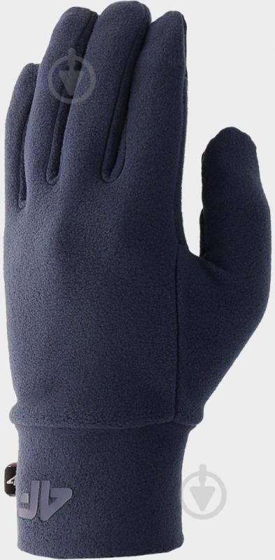 Варежки 4F GLOVES CAS U038 4FJAW23AGLOU038-31S р.L-XL синий - фото 1