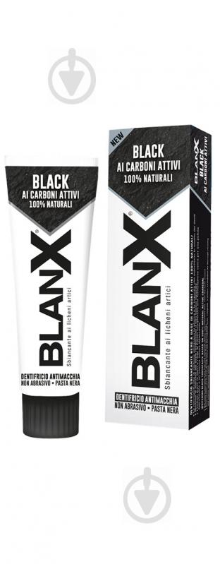 Зубна паста BlanX Black 75 мл - фото 1