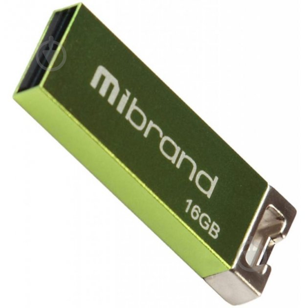 Флешпам'ять USB Mibrand Chameleon 16 ГБ USB 2.0 green (MI2.0/CH16U6LG) - фото 1