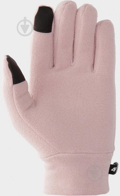 Варежки 4F GLOVES CAS U038 4FJAW23AGLOU038-56S р.S-M розовый - фото 2