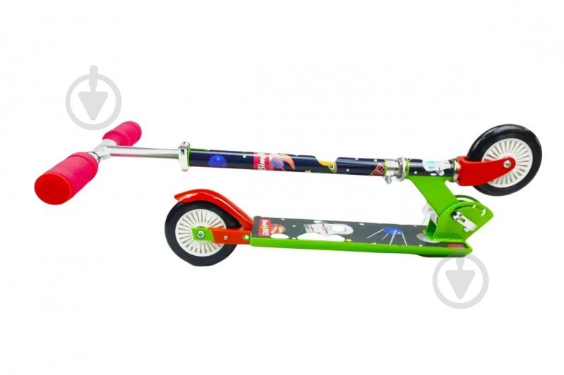 Самокат BIMBO BIKE Космос зеленый 75801-IS - фото 7