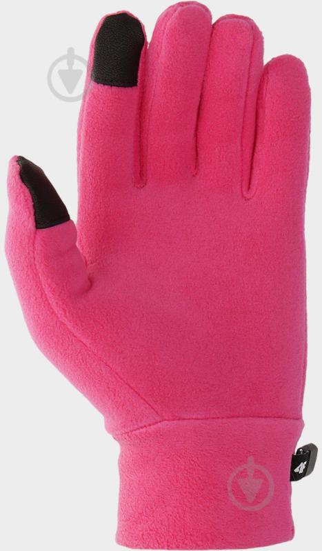 Варежки 4F GLOVES CAS U038 4FJAW23AGLOU038-54S р.L-XL розовый - фото 2