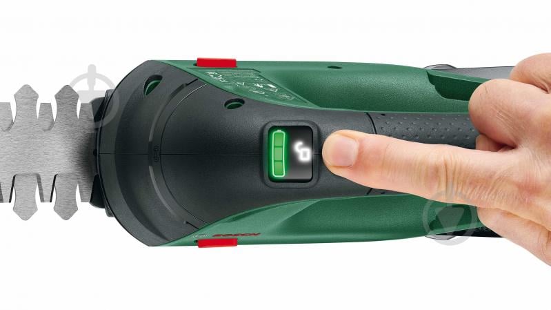 Ножницы для травы и кустов Bosch AdvancedShear 18V-10 + Аккумулятор PBA 18V 2,0Ah + Зарядное устройство - фото 12 Ножницы для травы и кустов Bosch AdvancedShear 18V-10 + Аккумулятор PBA 18V 2,0Ah + Зарядное устройство - фото 12