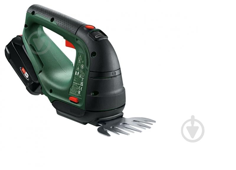 Ножницы для травы и кустов Bosch AdvancedShear 18V-10 + Аккумулятор PBA 18V 2,0Ah + Зарядное устройство - фото 3 Ножницы для травы и кустов Bosch AdvancedShear 18V-10 + Аккумулятор PBA 18V 2,0Ah + Зарядное устройство - фото 3