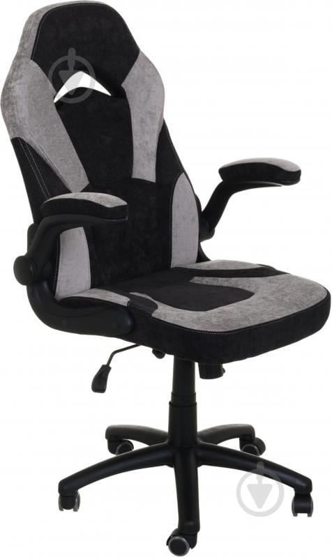 Крісло ігрове Центр Меблів Грант сіро-чорний - фото 4 Крісло ігрове Центр Меблів Грант сіро-чорний - фото 4