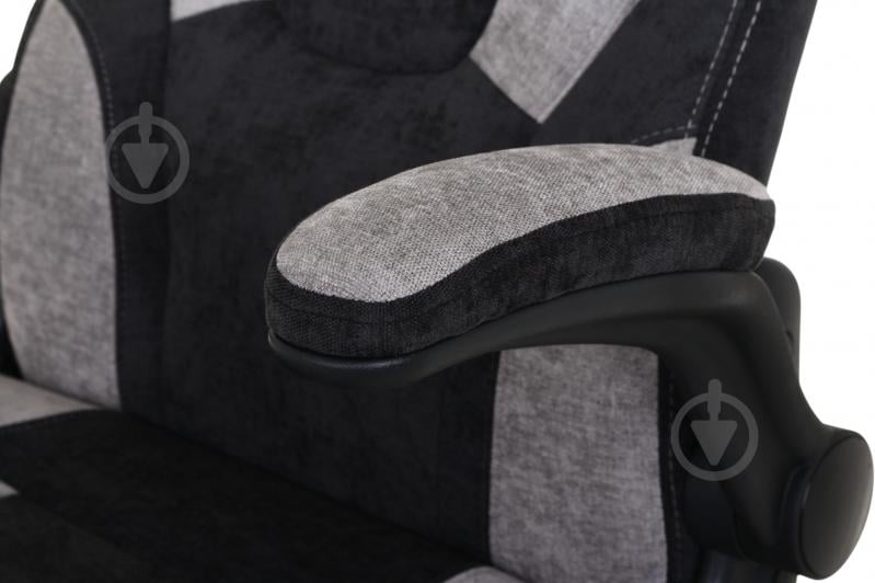 Крісло ігрове Центр Меблів Грант сіро-чорний - фото 10 Крісло ігрове Центр Меблів Грант сіро-чорний - фото 10