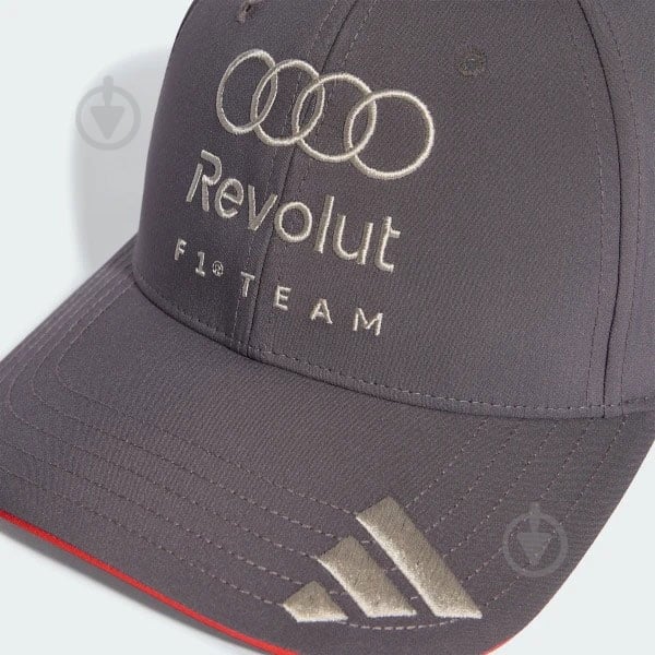 Кепка Adidas AU TM BB CAP KF0713 OSFM серый - фото 2