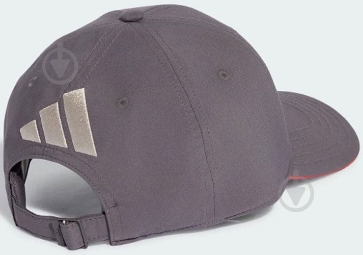 Кепка Adidas AU TM BB CAP KF0713 OSFM серый - фото 3