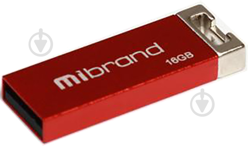 Флешпам'ять USB Mibrand Chameleon 16 ГБ USB 2.0 red (MI2.0/CH16U6R) - фото 1