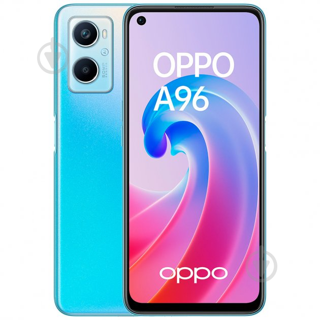 Смартфон OPPO A96 8/128GB sunset blue (CPH2333) - фото 1