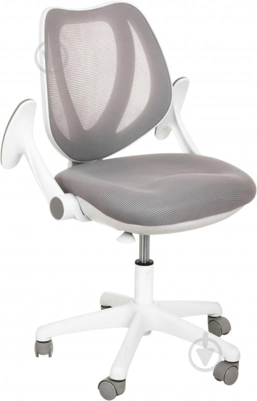 Крісло ігрове Центр Меблів Генрі біло-сірий - фото 3