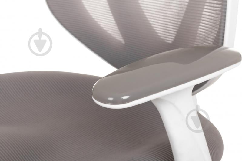 Крісло ігрове Центр Меблів Генрі біло-сірий - фото 8