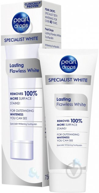 Зубна паста Pearl drops Specialist White Lasting Flawless 75 мл - фото 3