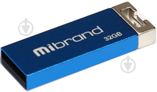 Флешпам'ять USB Mibrand Chameleon 32 ГБ USB 2.0 blue (MI2.0/CH32U6U) - фото 1