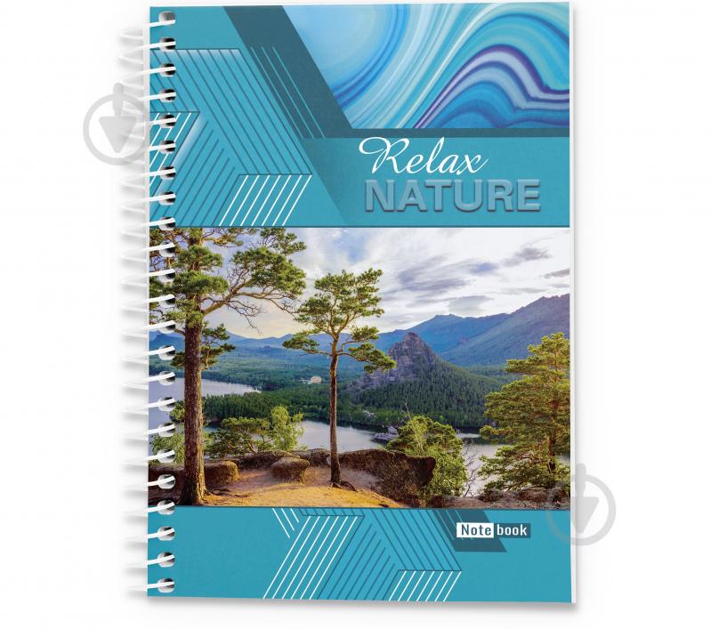 Блокнот Relax А5 96 лист. 1В2286 Аркуш - фото 1 Блокнот Relax А5 96 лист. 1В2286 Аркуш - фото 1