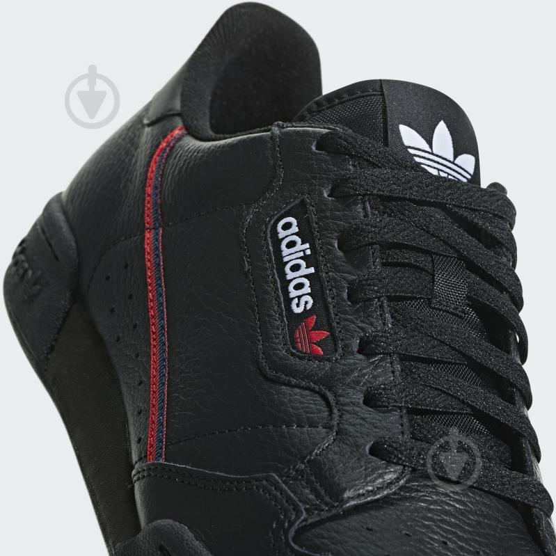 Кросівки чоловічі демісезонні Adidas CONTINENTAL 80 G27707 р.38 чорні - фото 8