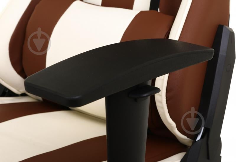 Кресло игровое Центр Меблів Тоби ALB225 коричнево-бежевый - фото 10