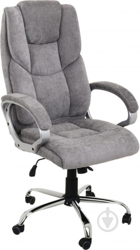 Крісло офісне Центр Меблів Черрі 2 ALB6611 тканина сірий - фото 1 Крісло офісне Центр Меблів Черрі 2 ALB6611 тканина сірий - фото 1