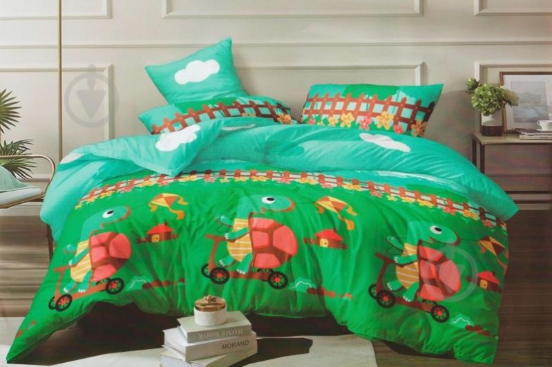 Наволочка бязь 17-0320 Turtle 50x70 см мульти MirSon - фото 1 Наволочка бязь 17-0320 Turtle 50x70 см мульти MirSon - фото 1