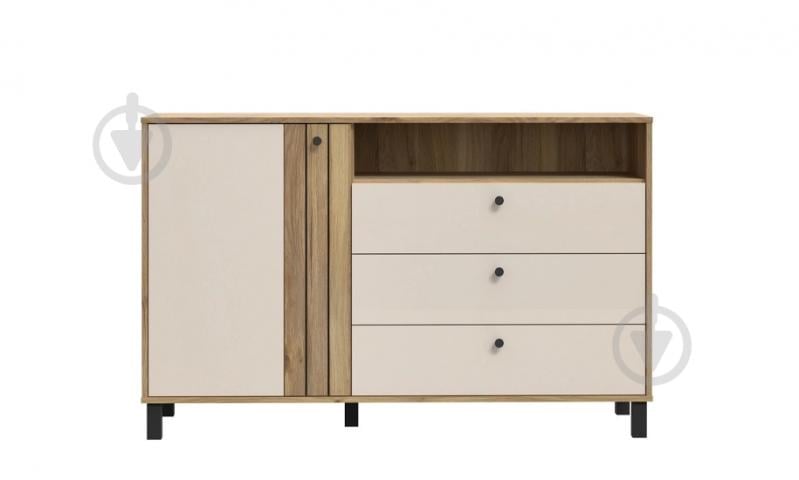 Комод Forte Meble Келліс 1381x870x420 мм дуб маувелла/молочний - фото 1 Комод Forte Meble Келліс 1381x870x420 мм дуб маувелла/молочний - фото 1