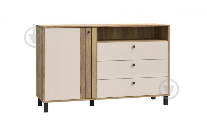 Комод Forte Meble Келліс 1381x870x420 мм дуб маувелла/молочний - фото 2 Комод Forte Meble Келліс 1381x870x420 мм дуб маувелла/молочний - фото 2